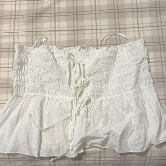 Urban Outfitters Tops - Urban Outfitters White Crop Top